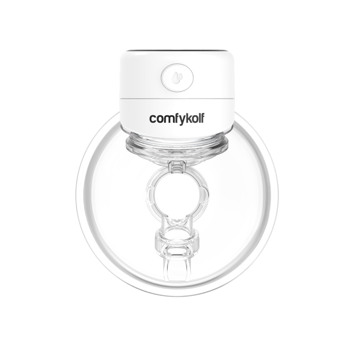 ComfyKolf Pro Wit - Freihändige elektrische Milchpumpe